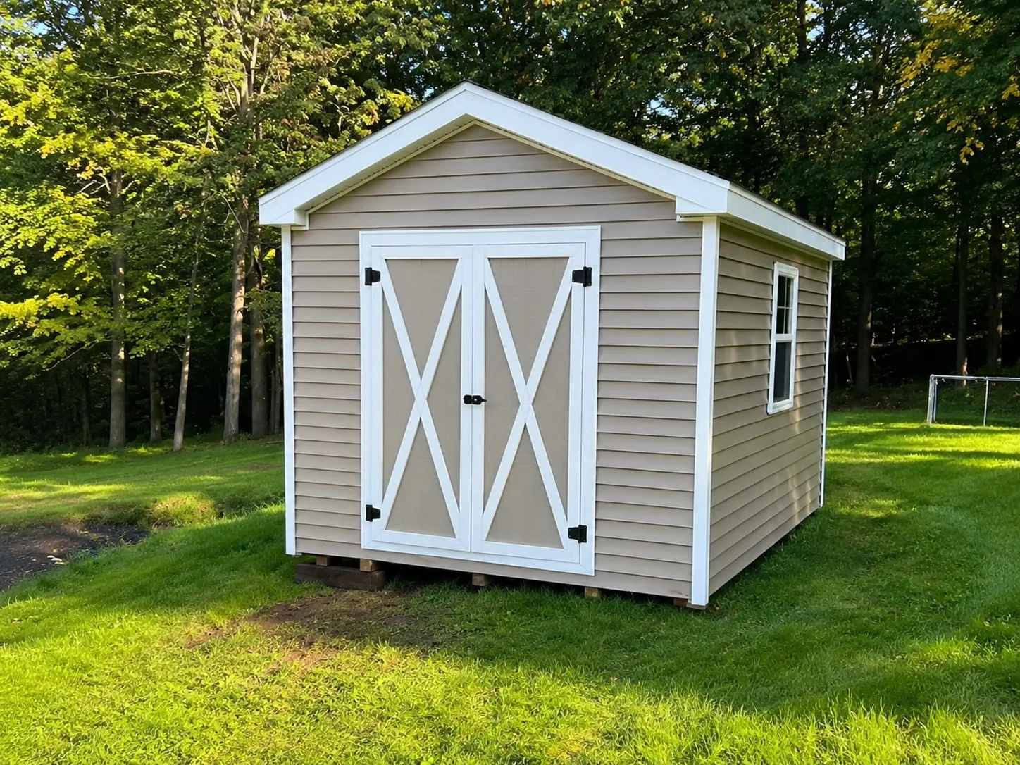 The small backyard she shed where the business began